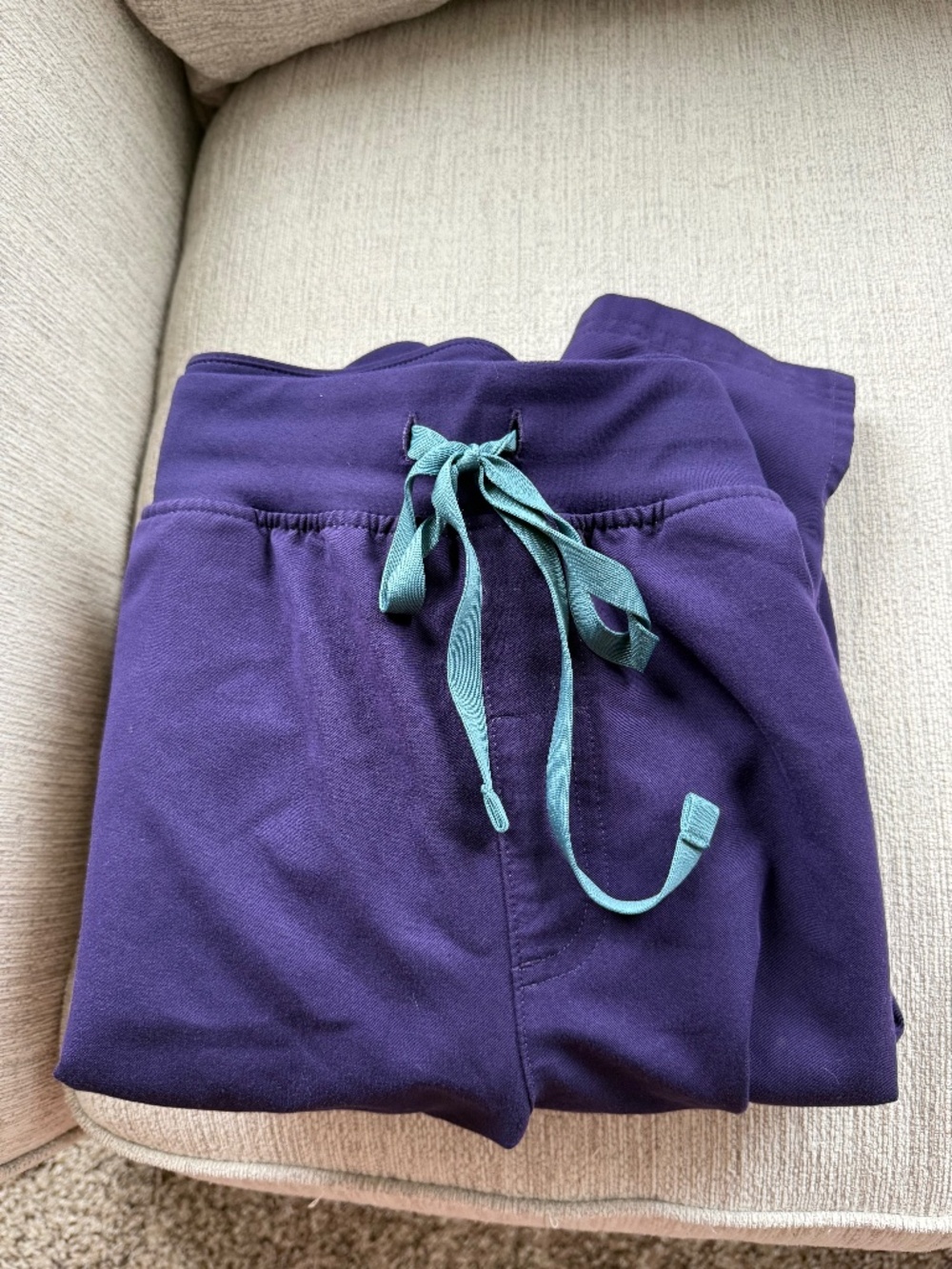 FIGS Livingston Scrub Pants – Purple Jam | Size 3XL